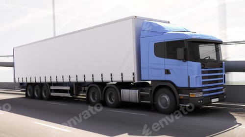 Preview: Van mockup isolated concept, Truck mock up