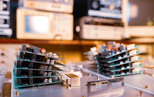 Preview: Microchips are stacked on top of each other
