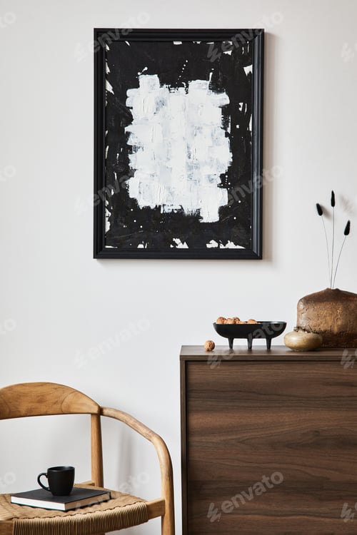 Preview: Stylish living room interior composition