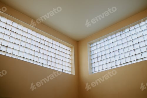 Preview: Sunlight Illumination Through Textured Glass Panels
