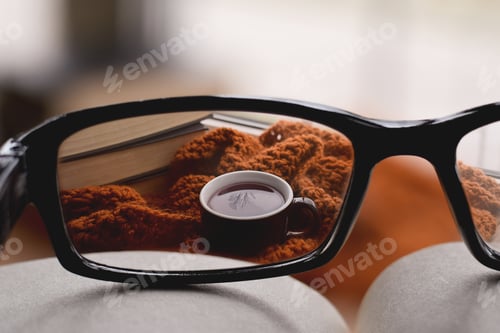 Preview: Warm Drink with Book and Soft Scarf