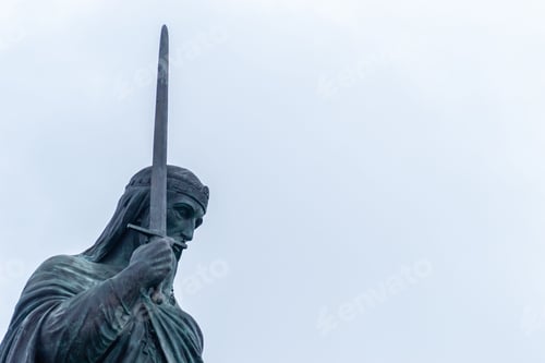 Preview: Monument to Stefan Nemanja in Belgrade.