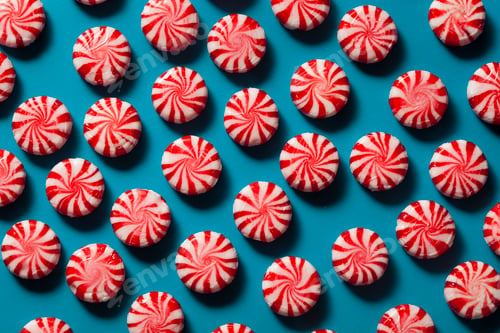 Preview: Sweet Red and White Peppermint Candy