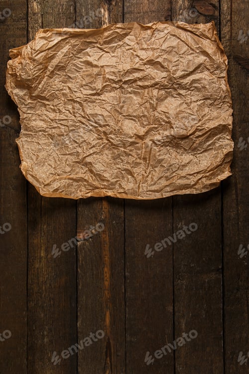 Preview: Old crumpled paper