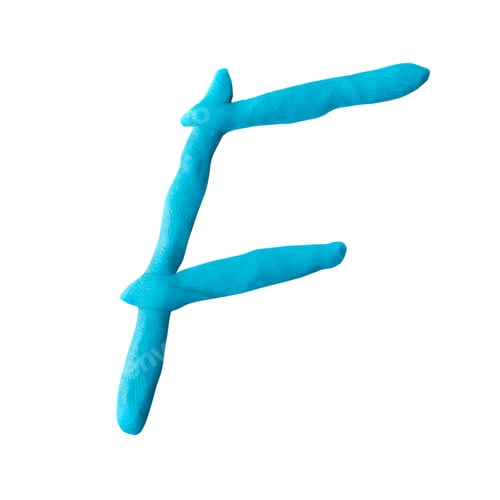 Preview: letter from plasticine