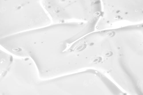 Visualização: Fundo cosmético abstrato de gel transparente ou antisséptico, hialurônico