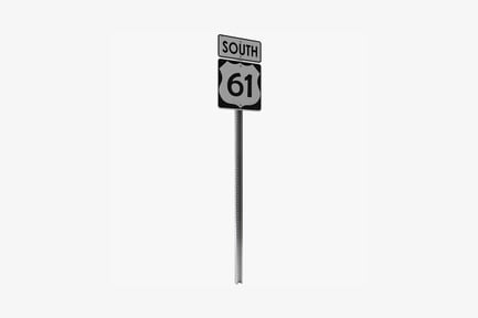 Preview: Highway sign depicting south route 61