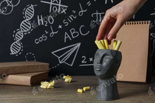 Preview: Concept of school and education with blackboard