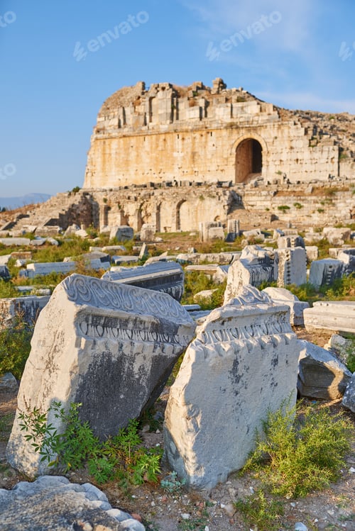 Preview: Miletus ancient city amphitheater, Turkey