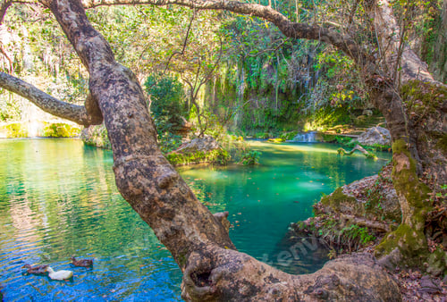 Preview: Turkey Antalya Kursunlu Waterfall landscape