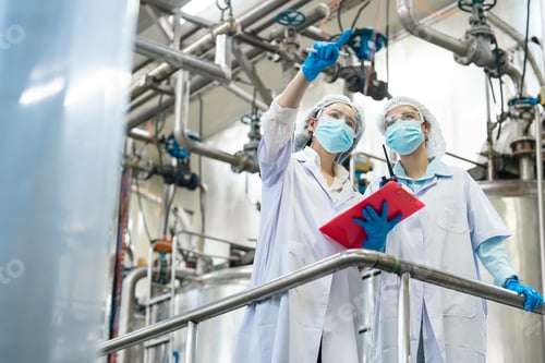 Preview: Food factory laboratory industry production quality inspection safety hygiene technician