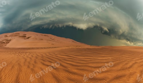 Preview: Thunderclouds in the desert
