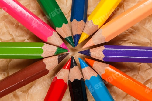 Preview: Multicolored pencils
