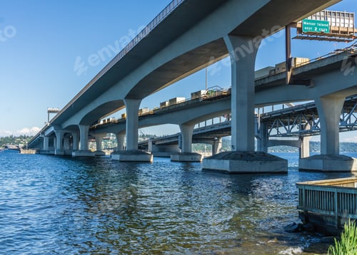 Preview: A View From Under Seattle Highway Bridges.