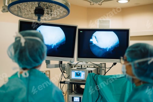 Preview: Team of surgeons operating in the hospital