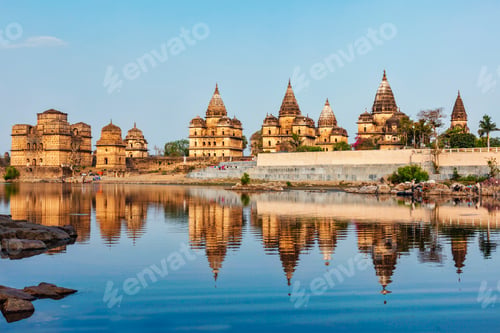Preview: Royal cenotaphs of Orchha, Madhya Pradesh, India