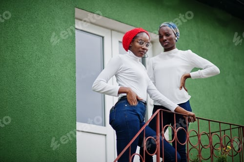 Aperçu: Modern fashionable african muslim woman