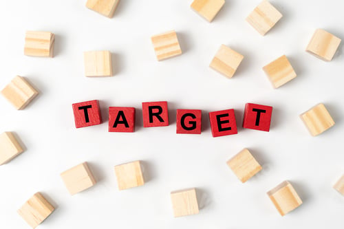 Preview: Concept of setting business target, objective, aim, vision, or goal