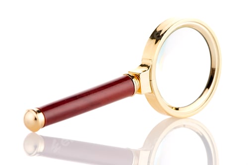 Preview: Old magnifying glass