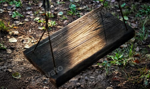Preview: A woden swing