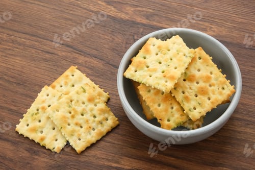 Preview: Stacked square biscuits