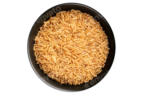 Preview: Brown rice whole grain cereal healthy product superfood fresh tasty gourmet food