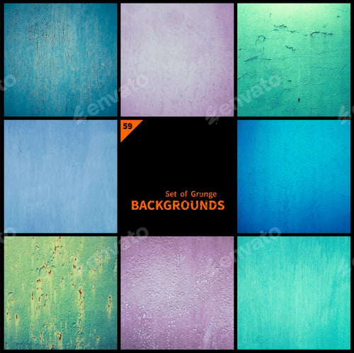 Preview: Collection Of Grunge Textures And Backgrounds Collected In One File