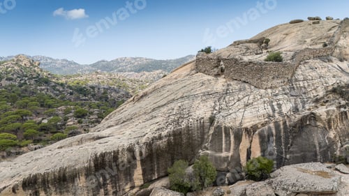 Preview: Ancient Stone Fortress on Rocky Hill in Kocarli, Aydin