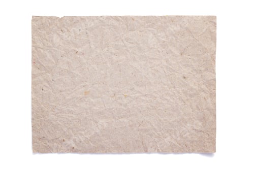 Preview: piece of aged paper texture on white background
