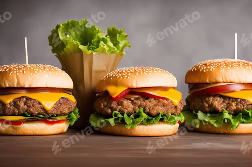 Preview: fresh tasty burger