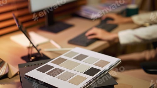 Preview: Material catalog on architect workspace