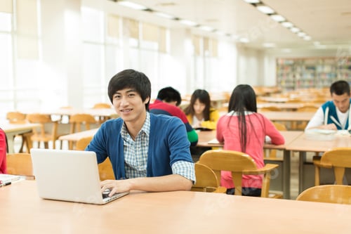 Preview: Asian College Student On Campus