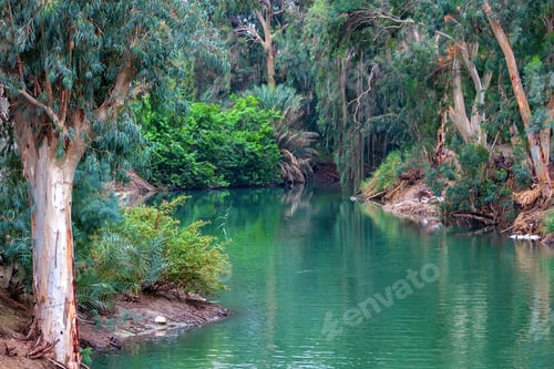 Preview: Jordan river. The place where Jesus was baptized
