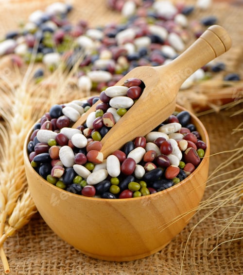 Preview: grains mix beans