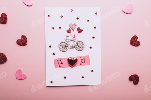 Preview: Process of making Valentine's Card