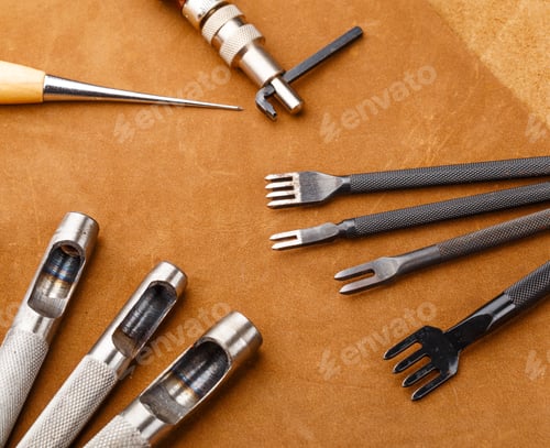 Preview: Leather craft equipment
