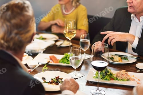 Preview: Business People Dining Together Concept