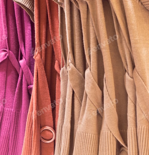 Preview: Warm Female Dresses at a Store
