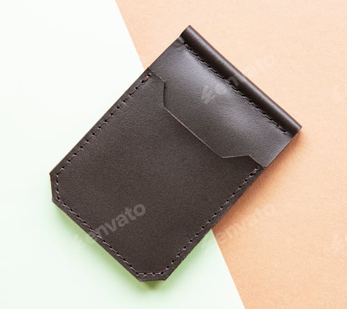 Preview: Stylish leather wallet