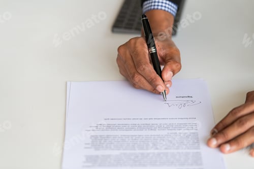 Preview: Signing a Contract with a Stylish Pen