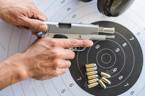Preview: Gun and bullets