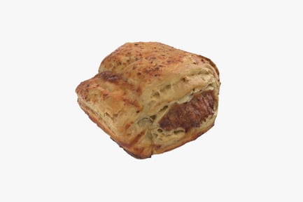 Preview: Flaky Sausage Roll with Golden Pastry