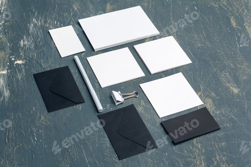 Preview: Photo. Template for branding identity. For graphic designers presentations and portfolios