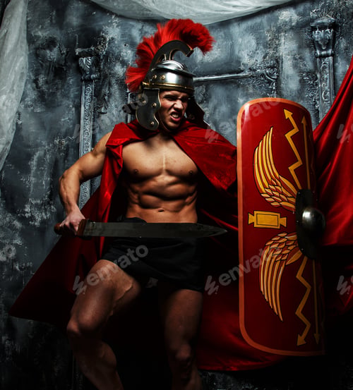 Preview: Muscular warrior attacks his enemies