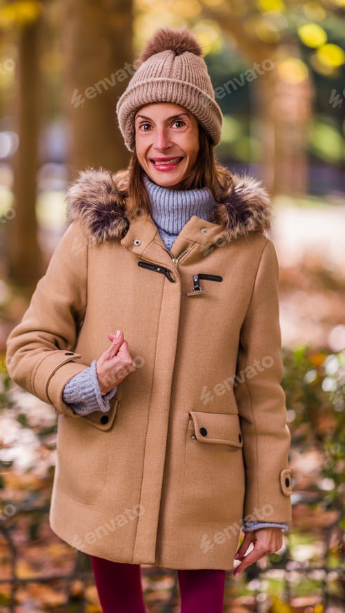 Preview: Woman smiling outdoors representing mental health awareness. Eating disorder