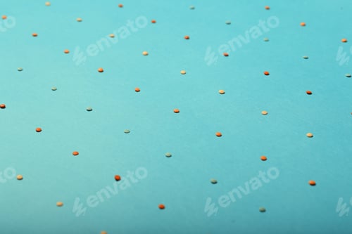 Preview: Jelly Beans Are A Small Candy On Bright Background