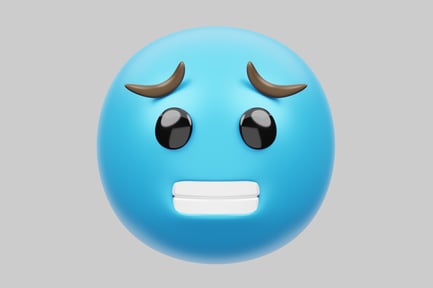 Preview: Anxious emoji face