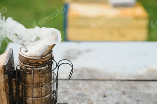 Preview: A tools of the beekeeper. Everything for a beekeeper to work with bees.