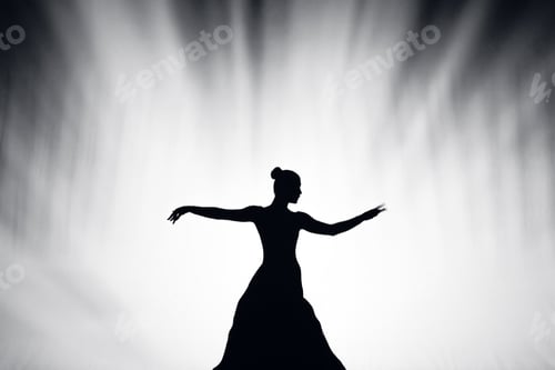 Preview: Shadow play. People silhouettes