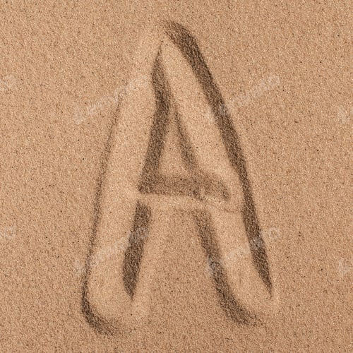 Preview: Starfish And Shells With Sand As Background. Sand Texture